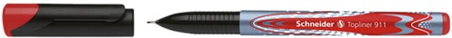 Fineliner Schneider Topliner 911 0.4mm rood-1