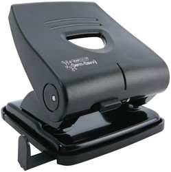 Perforator Rapesco Germ-Savvy Heavy Duty 827-P antibacterieel 2-gaats zwart