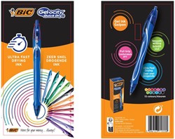 Gelschrijver Bic Gelocity quick dry samplecard