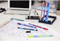 Balpen Schneider Slider Edge extra breed assorti etui à 8 stuks-3