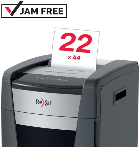 Papiervernietiger Rexel Momentum Extra XP422+ snippers 4x35mm-16
