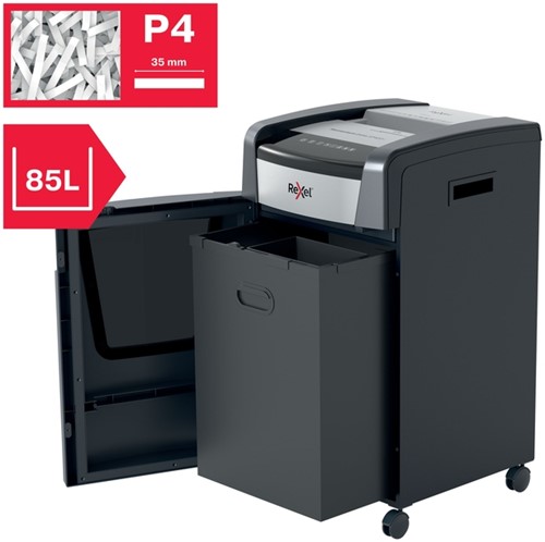 Papiervernietiger Rexel Momentum Extra XP422+ snippers 4x35mm-11