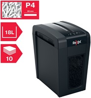 Papiervernietiger Rexel Secure X10-SL snippers 4x40mm-3