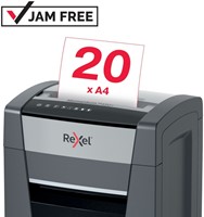 Papiervernietiger Rexel Momentum P420+ snippers 4x35mm-18