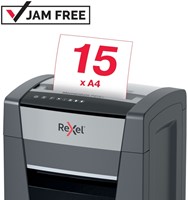 Papiervernietiger Rexel Momentum P515+ snippers 2x15mm-11