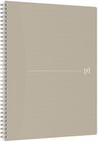 Spiraalblok Oxford Origin A4+ lijn 140 pagina's 80gr zand-2