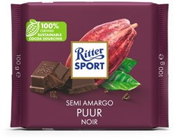 Chocolade Ritter Sport puur 100gr