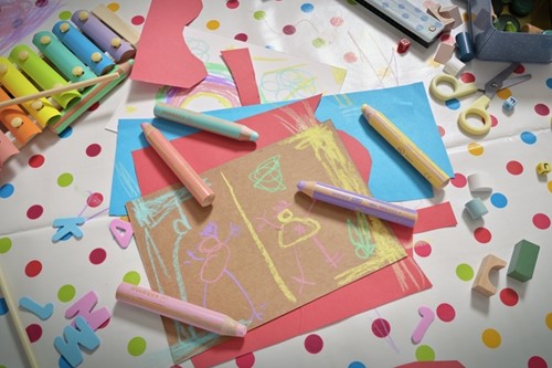 Kleurpotloden STABILO 880 woody inclusief puntenslijper pastel assorti etui à 6 stuks-3