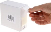 Etiket Rillprint 35mm op rol wit 500 stuks-2