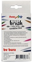 Brushpen Pentel Sign SES15C Rainbow assorti 24 stuks-3