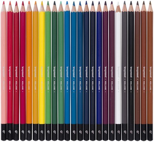 Kleurpotlood Bruynzeel blik à 24 kleuren-2