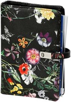 Organizer Kalpa Personal inclusief agenda 2025-2026 7dagen/2pagina's bloemenzee zwart-3