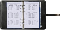 Organizer Kalpa Personal inclusief agenda 2025-2026 7dagen/2pagina's bloemenzee zwart-4
