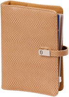 Organizer Kalpa Personal inclusief agenda 2025-2026 7dagen/2pagina's slangenprint bruin-2