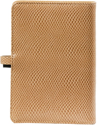 Organizer Kalpa Personal inclusief agenda 2026-2027 7dagen/2pagina's slangenprint bruin-3