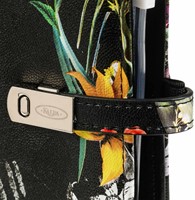 Organizer Kalpa Pocket inclusief agenda 2025-2026 7dagen/2pagina's bloemenzee zwart-1