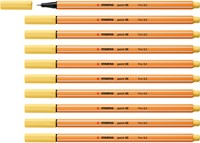 Fineliner STABILO point 88/23 fijn lichtgeel-4