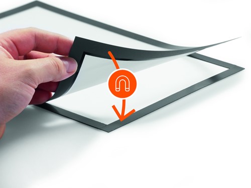 Duraframe Durable 488201 A4 zwart 10 stuks-3