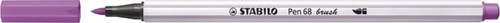 Brushstift STABILO Pen 568/60 pruimenpaars