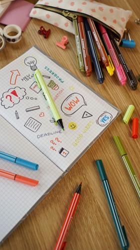 Viltstift STABILO pointMax 488/8 medium assorti pastel etui à 8 stuks-2