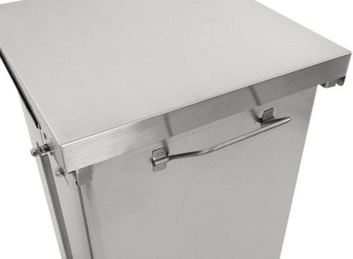 Pedaalemmer Vepa Bins Industrieel 45 liter mat rvs-1