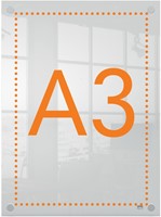 Infobord Nobo Premium Plus A3 acryl wand-6