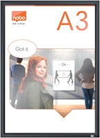 Kliklijst Nobo Impression Pro A3 zwart-3