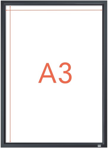 Kliklijst Nobo Impression Pro A3 zwart-4