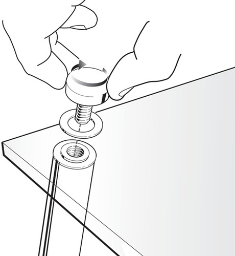 Notitiebord Nobo transparant acryl schuin A4-13
