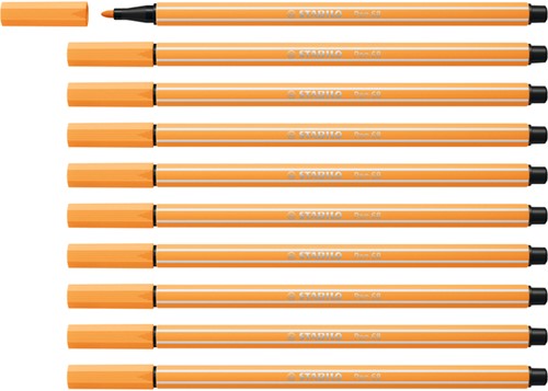 Viltstift STABILO Pen 68/85 medium papaja-4