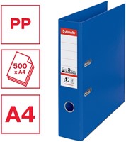 Ordner Esselte No.1 72mm PP 30% gerecycled folie Multipack blauw 5 stuks-8