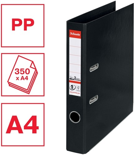Ordner Esselte Vivida No.1 multipack 50mm A4 5 stuks zwart-1