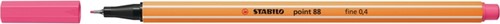 Fineliner STABILO point 88/29 fijn roze