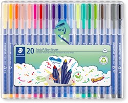 Kleurstift Staedtler 323 Triplus color à 20 kleuren