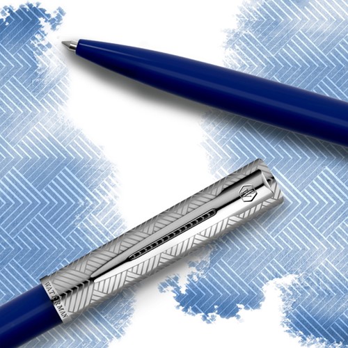 Balpen Waterman Allure DeLuxe blue fijn-2