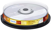 CD-R Philips 80Min 700MB 52x SP 10 stuks