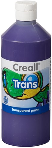 Raamverf Creall Trans paars 500ml