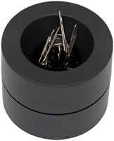 Papercliphouder MAULpro magnetisch recycled Ø73x60mm zwart-2