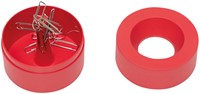 Papercliphouder MAULpro magnetisch recycled Ø73x60mm rood-2