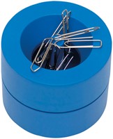 Papercliphouder MAULpro magnetisch recycled Ø73x60mm blauw-3