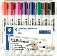 Whiteboardmarker Staedtler Lumocolor 351 set à 8 stuks assorti
