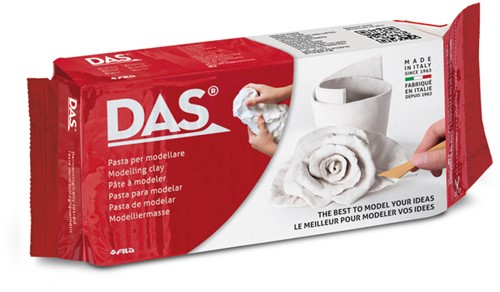 Boetseerklei DAS luchthardend 1000 gram wit