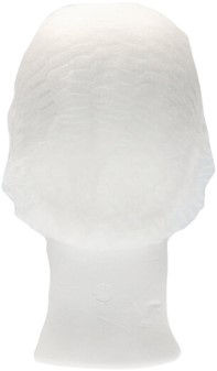 Haarnet CMT clip non-woven L 53cm PP wit 100 stuks-3