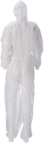Overall CMT L non-woven ritssluiting PP wit 50 stuks-2