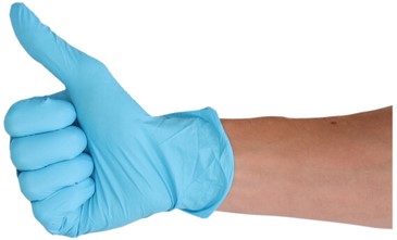 Handschoen CMT XL nitril blauw 100 stuks-1