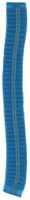 Haarnet CMT clip non-woven L 53cm met detectie strip PP blauw 100 stuks-1