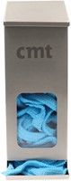 Haarnet CMT clip non-woven L 53cm PP blauw 100 stuks-3