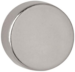 Magneet MAUL Neodymium rond 8x3mm 1.5kg 10 stuks