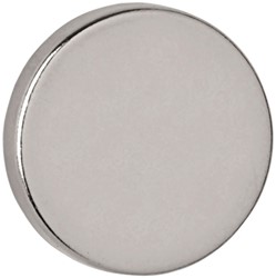 Magneet MAUL Neodymium rond 15x3mm 3.2kg 10 stuks