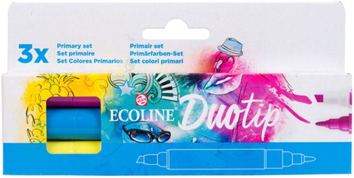 Duotip Talens Ecoline set à 3 stuks primair-3